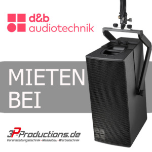 d&b audiotechnik - V7P Punktquelle Lautsprecher - Veranstaltungstechnik mieten bei 3p-productions