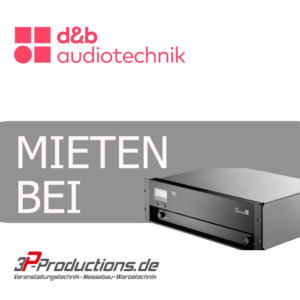 D12 d&b audiotechnik Verstärker - Veranstaltungstechnik mieten bei 3p-productions