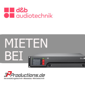 d&b audiotechnik - D40 Verstärker - Veranstaltungstechnik mieten bei 3p-productions