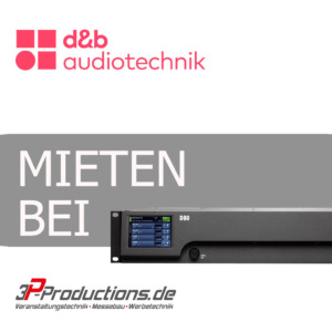 d&b audiotechnik - D80 Verstärker - mieten bei 3p-productions